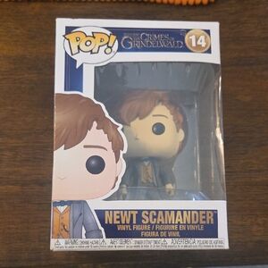 Newt Scamander Funko Pop Hufflepuff Harry Potter Wizarding World